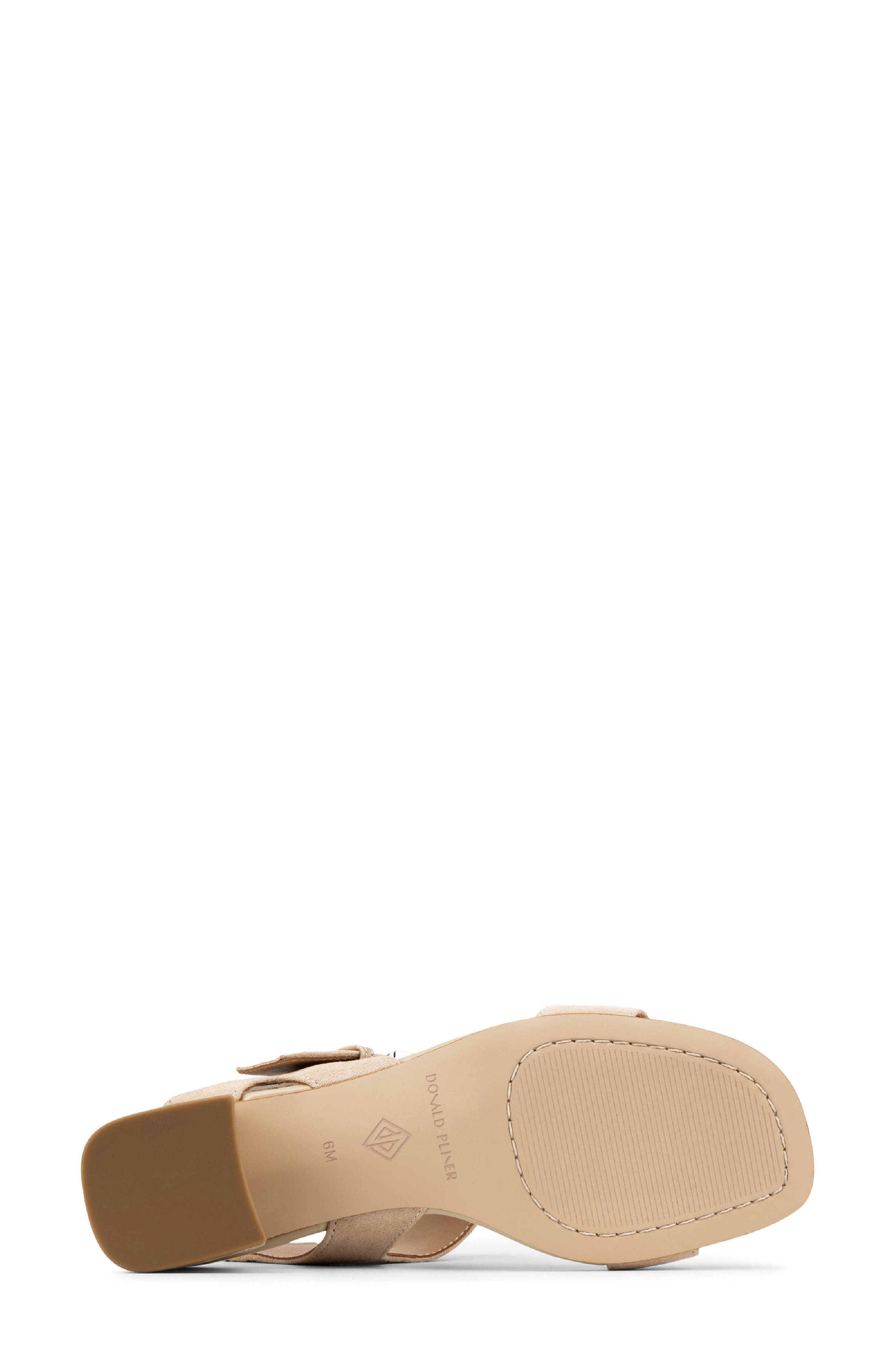 Croc Embossed Heel Sandal, Alternate, color, ALMOND