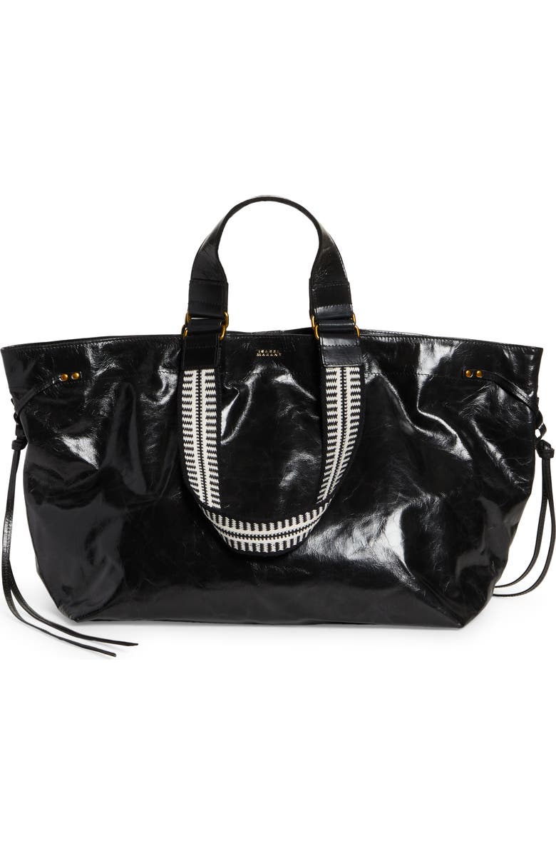 Isabel Marant Wardy Leather Tote, Main, color,