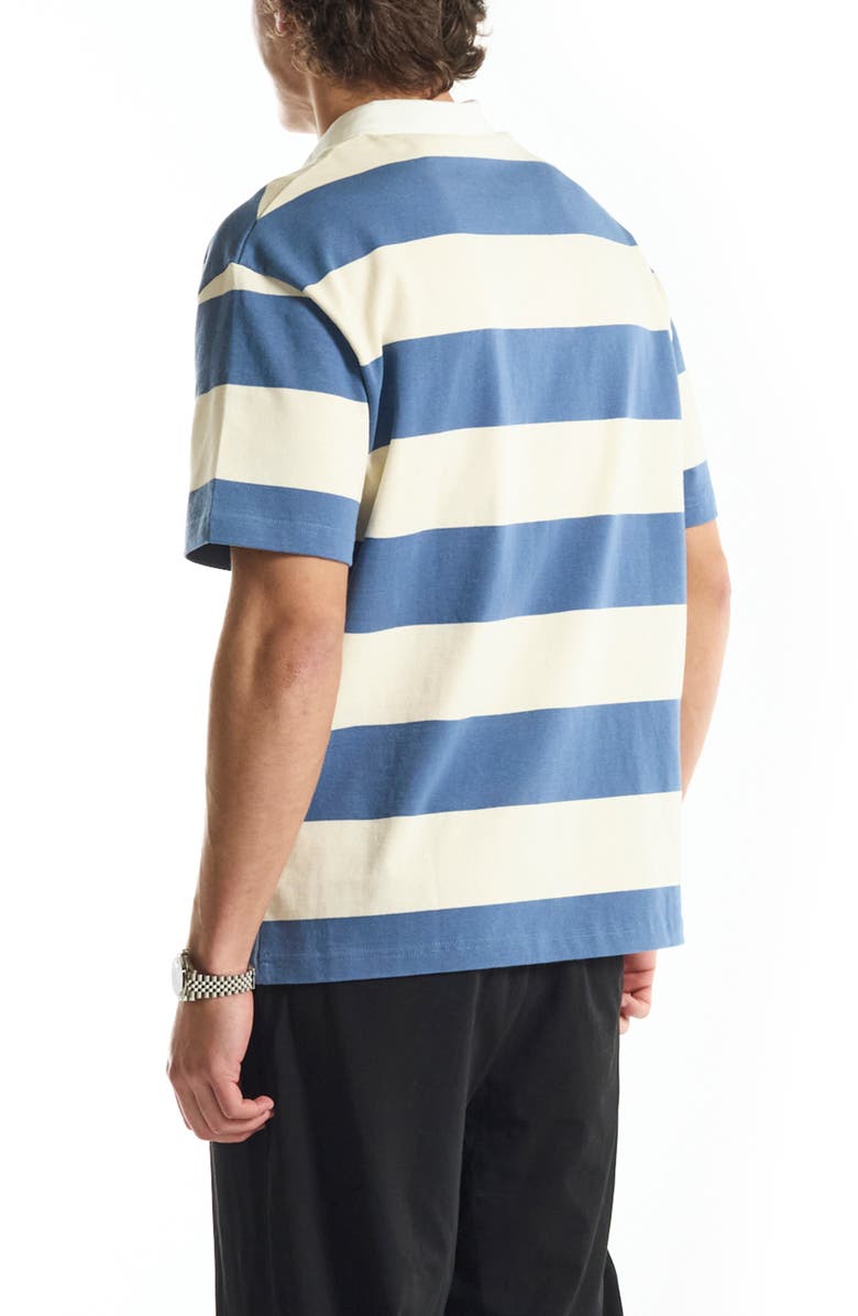 VOUSETI Post Game Stripe Cotton Polo, Alternate, color, 