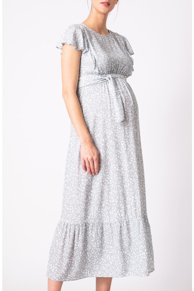 sage green nursing dress Sage Long Sleeve Nursing Dress PinkBlush