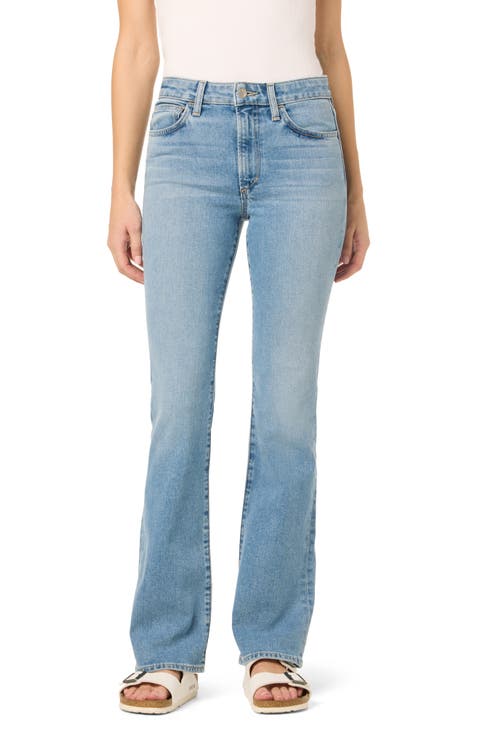 High Waist Curvy Bootcut Jeans