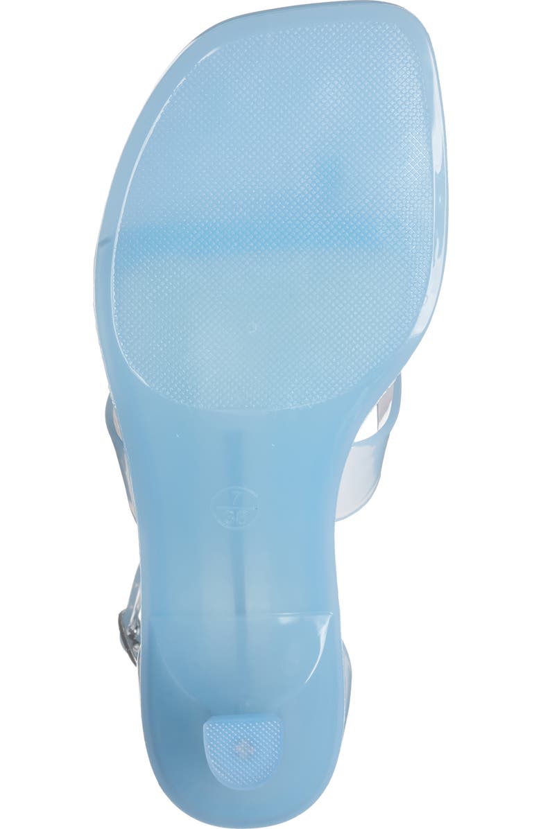 Jeffrey Campbell Sandz Kitten Heel Jelly Sandal, Alternate, color,