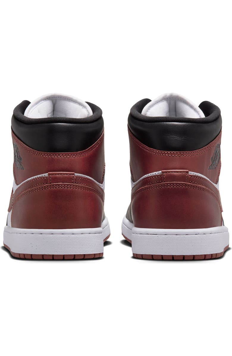Jordan Air Jordan 1 Mid Sneaker, Alternate, color, White/ Dark Pony/ Black