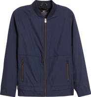Johnston & Murphy XC4® Knit Collar Water Resistant Jacket