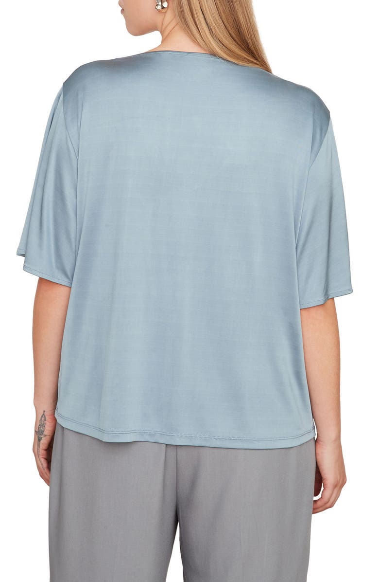 Vince Flutter Sleeve Knit Top, Alternate, color, 407Lak-Lake