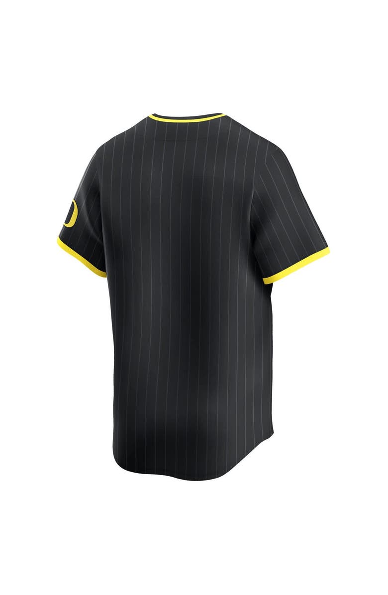Nike Men's Nike Black Oregon Ducks Baseball Limited Jersey, Alternate, color, Black