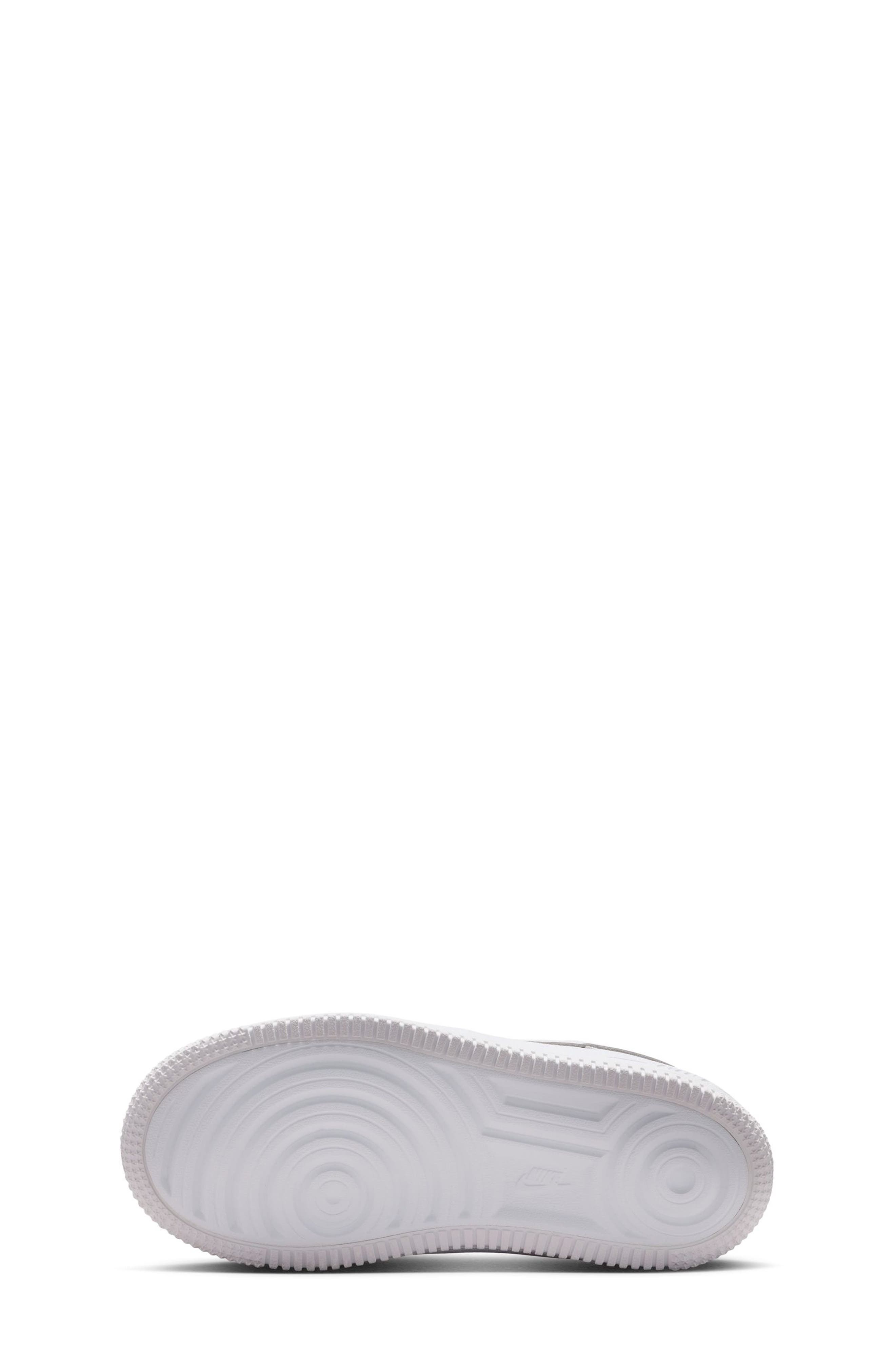 Kids' Air Force 1 Sneaker, Alternate, color, 100 WHITE/WHITE/WHITE/WHITE