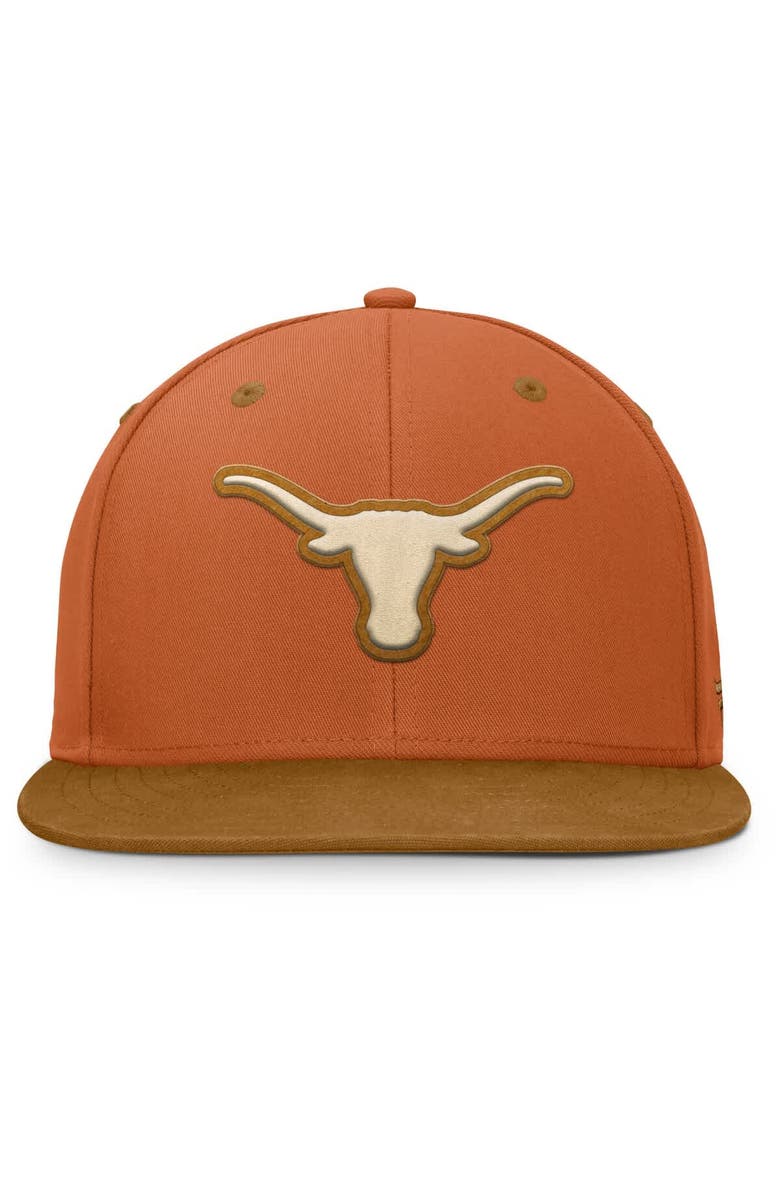 FANATICS Men's Fanatics Texas Orange/Brown Texas Longhorns NoBo Fitted Hat, Alternate, color, Burnt Orange