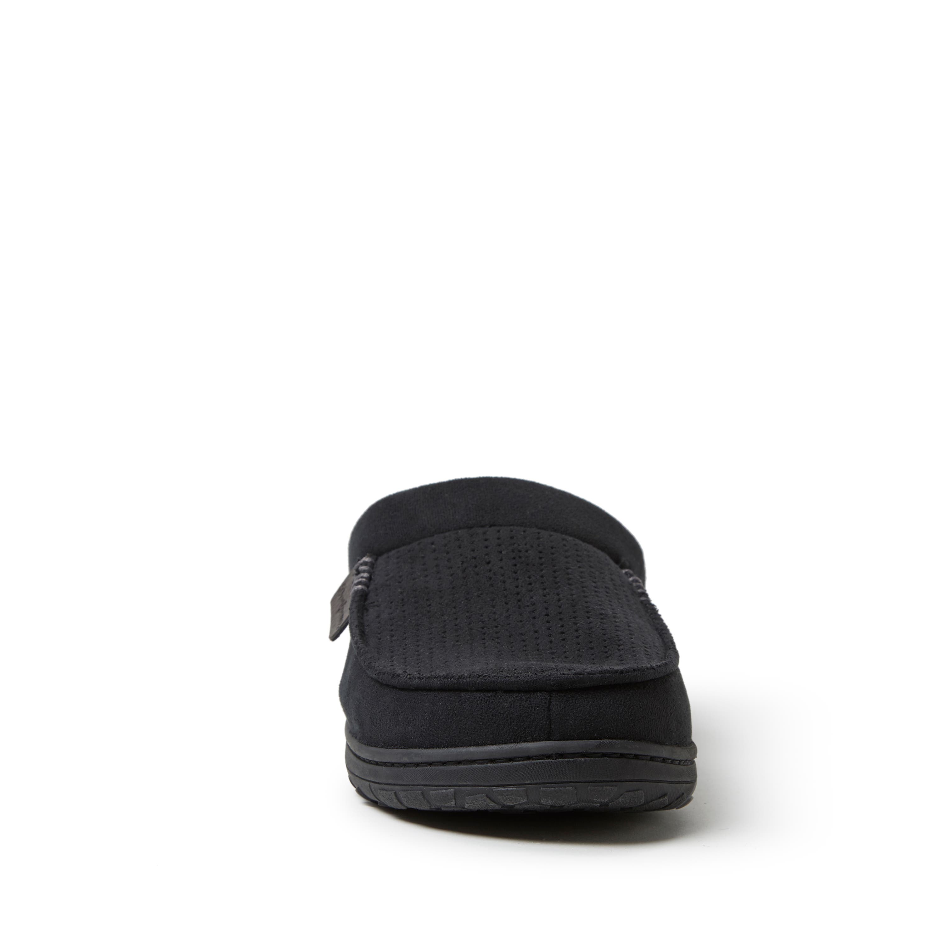 DEARFOAMS Brendan Perforated Moccasin Toe Clog Slipper, Alternate, color, 