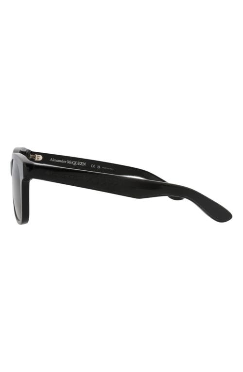 Alexander Mcqueen Mcqueen 52mm Square Sunglasses In Black
