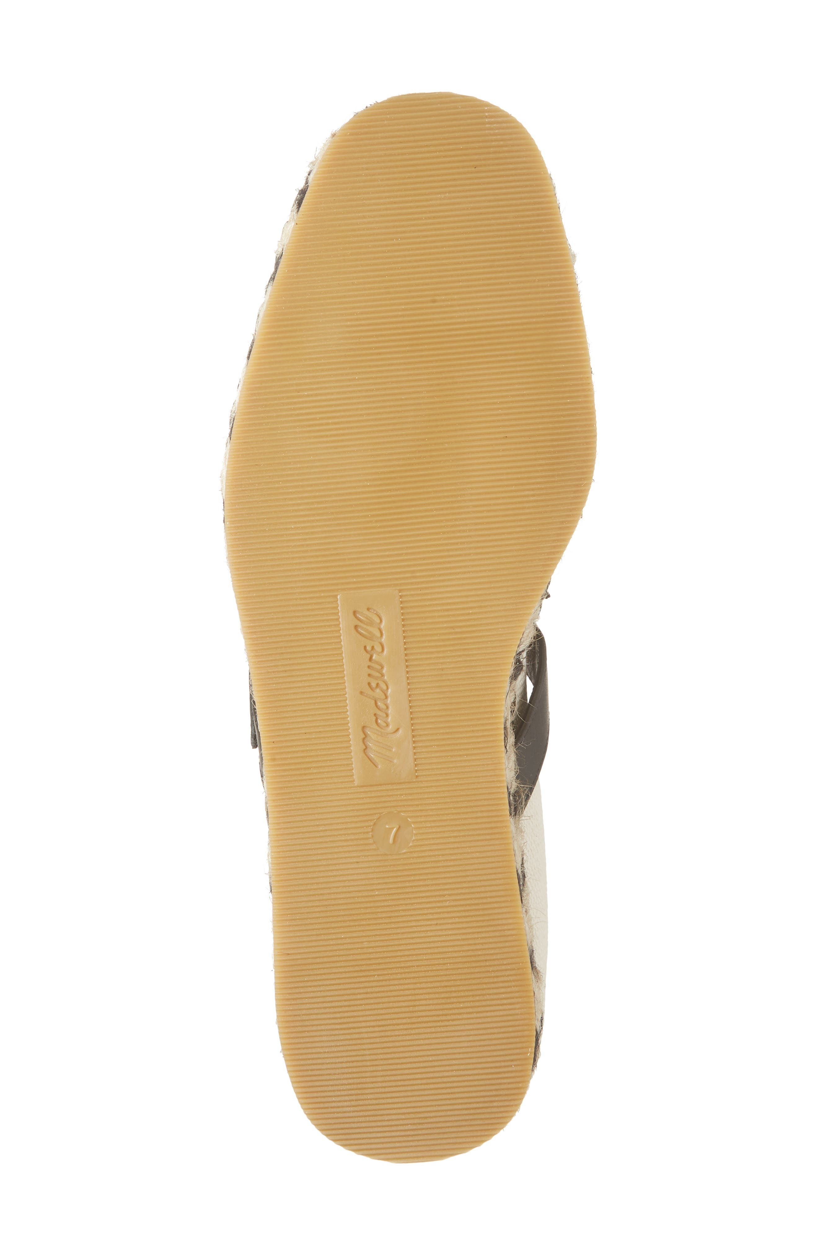 Madewell The Remy Espadrille Mary Jane Flat, Alternate, color, Natural Multi