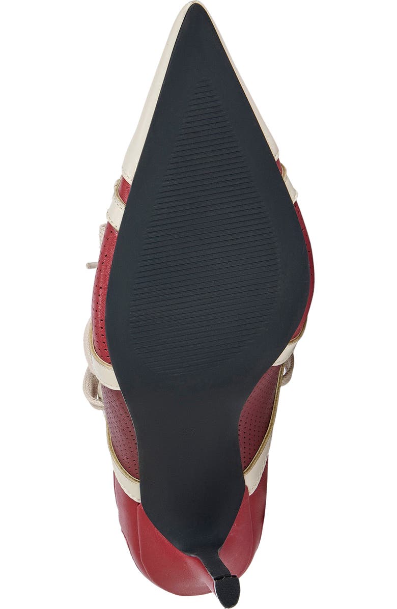 AZALEA WANG Firestring Pointed Toe Pump, Alternate, color,