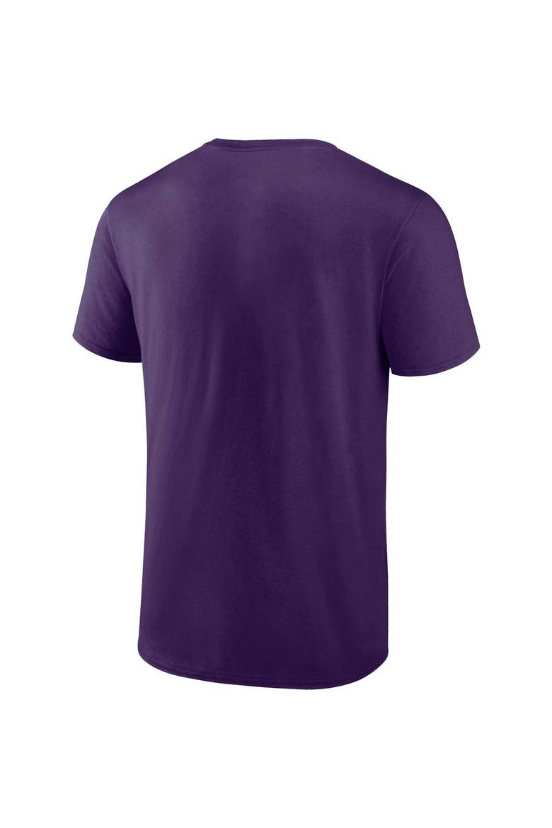 Men's Fanatics Purple Baltimore Ravens Chrome Dimension T-Shirt, Alternate, color, Purple
