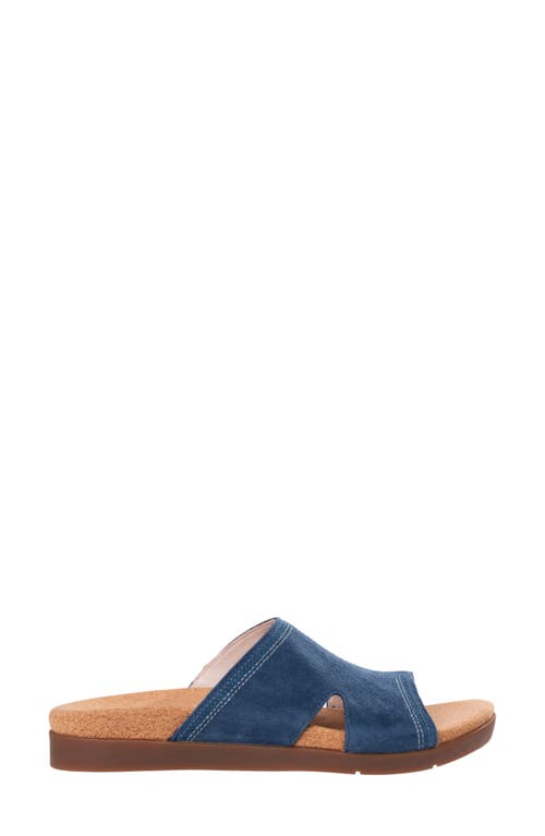 Revitalign Palmetto Slide Sandal In Marine Blue