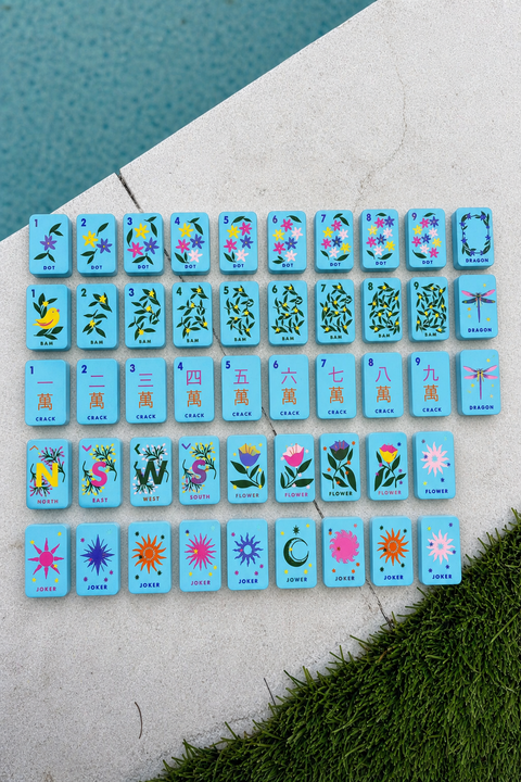 Mahjong Floating Tile Set