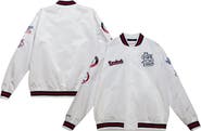 Mitchell & Ness Men's Mitchell & Ness White St. Louis Cardinals City Collection Satin Full-Snap Varsity Jacket