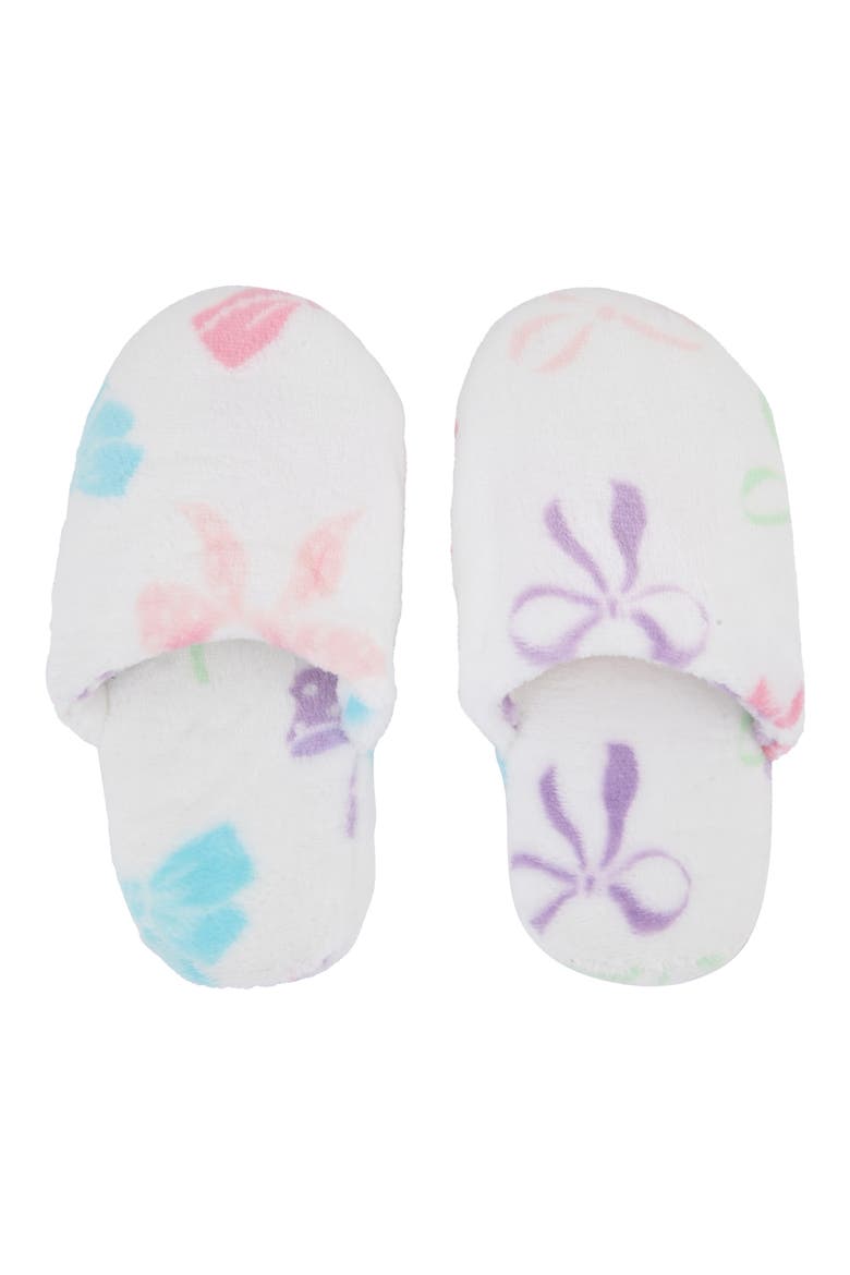 Kids' Fleece Flannel Robe & Slipper Set, Alternate, color, PINK