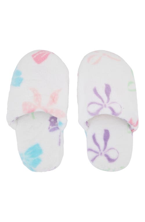 Sleep On It Kids' Fleece Flannel Robe & Slipper Set In Multi