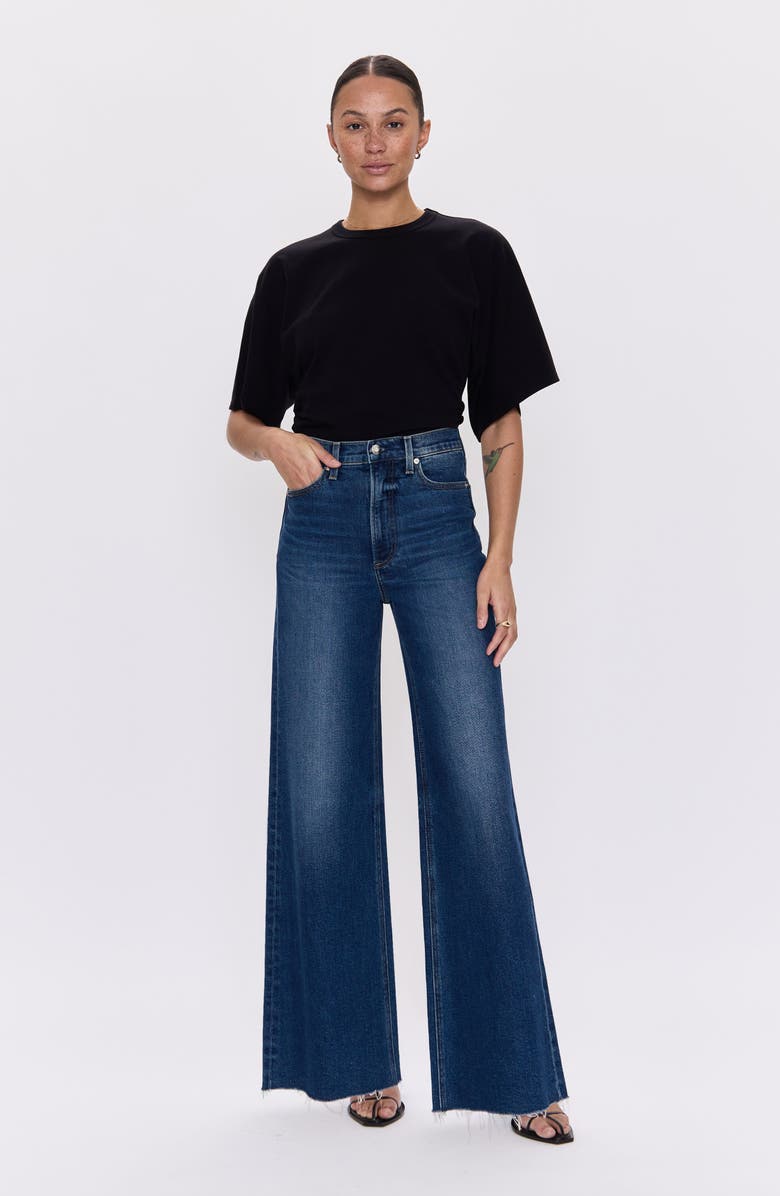 Pistola Lana High Waist Wide Leg Jeans, Alternate, color, Broadway