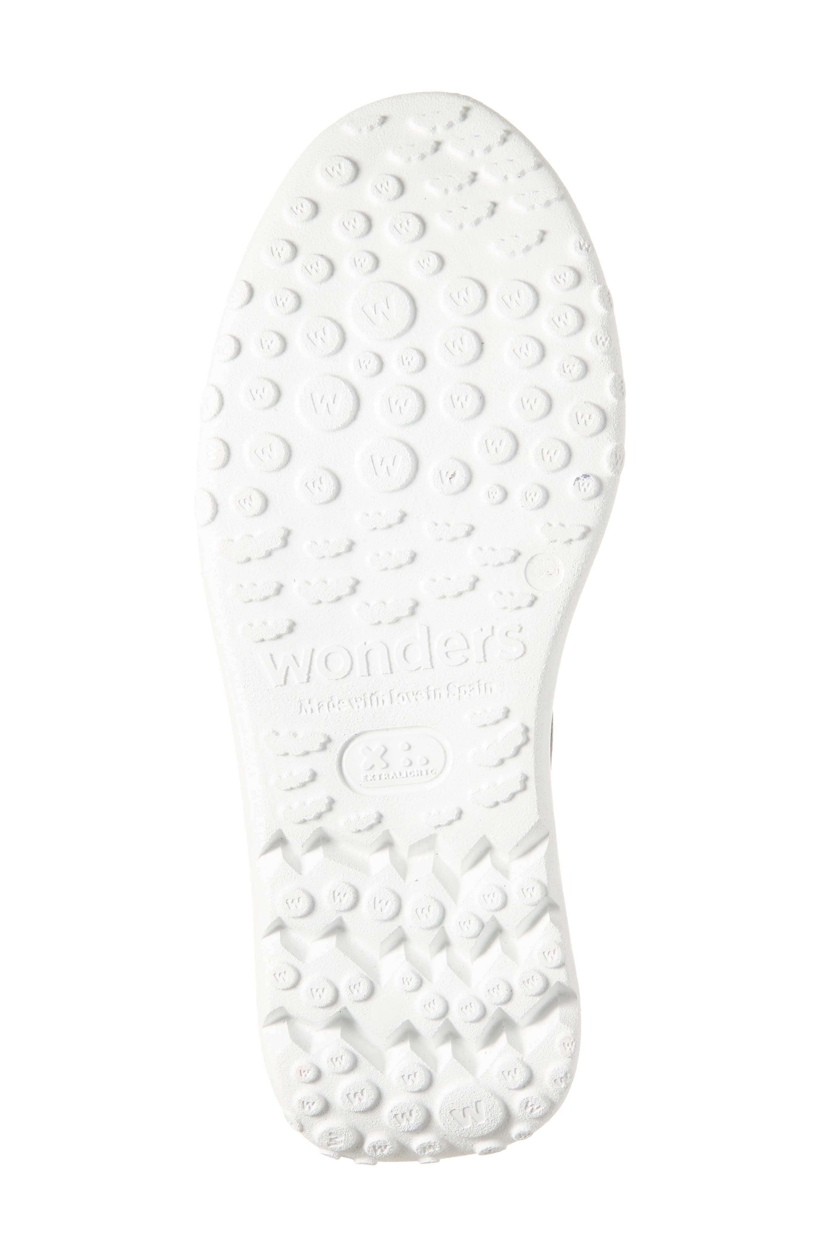 Wonders Samira Platform Wedge Sneaker, Alternate, color, Baltic/ Off-White