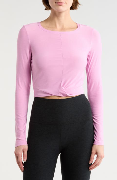 Featherweight Center Stage Crop Top
