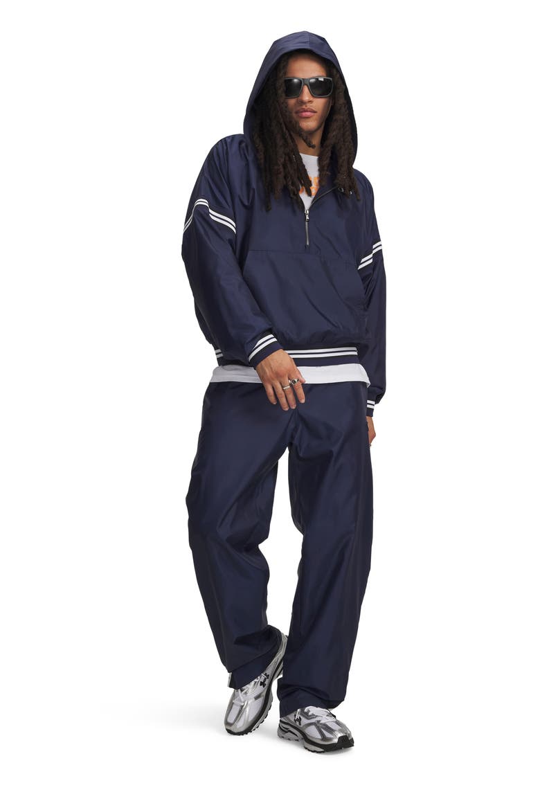 Icon Woven Pants, Alternate, color, MIDNIGHT NAVY