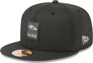 New Era Men's New Era Black Baltimore Ravens 2025 Sideline 59FIFTY Fitted Hat