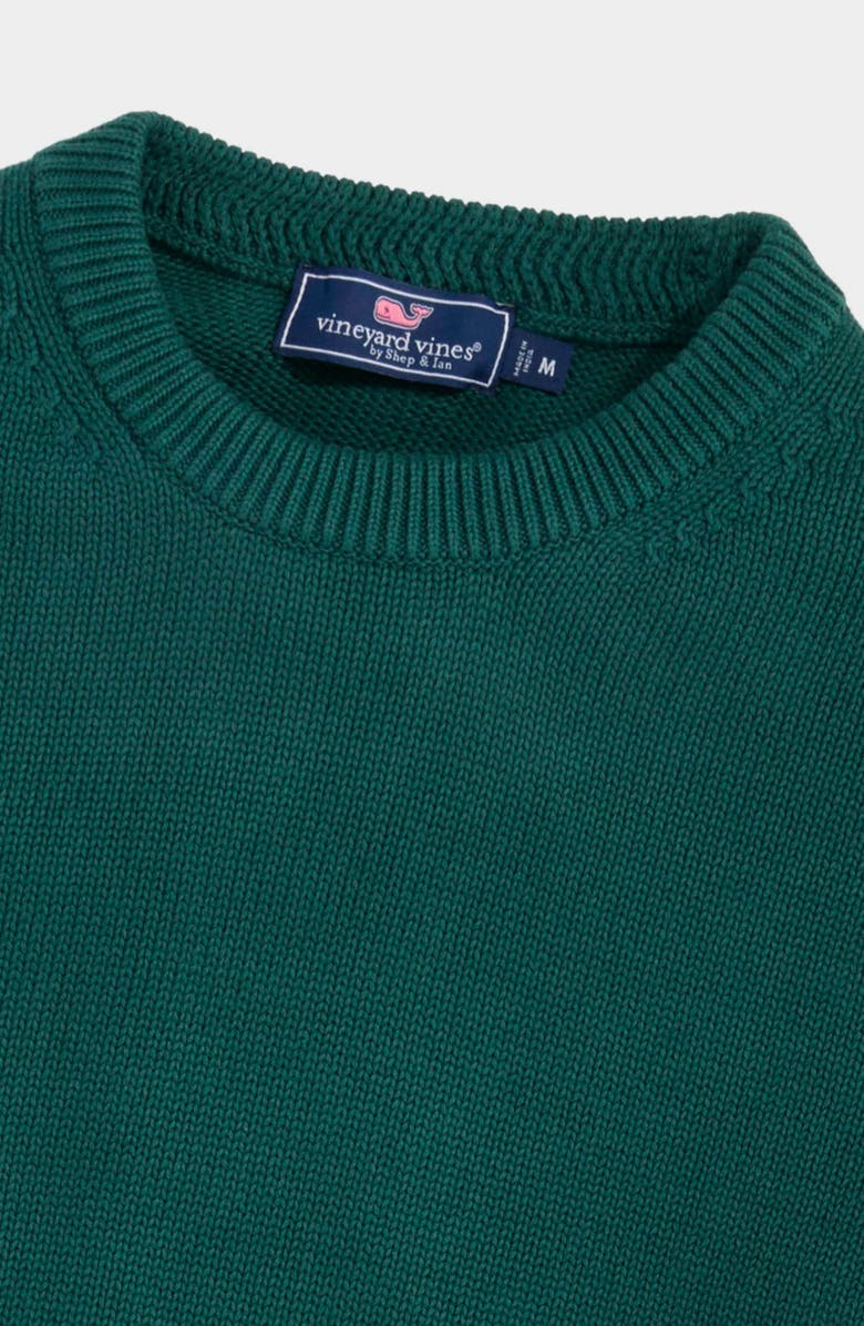 vineyard vines Heritage Cotton Crewneck Sweater, Alternate, color,
