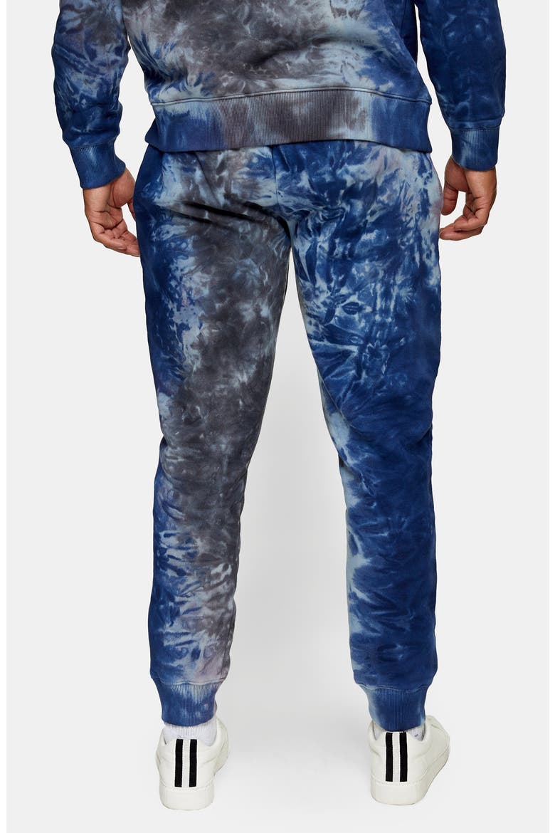 Tie Dye Joggers, Alternate, color, BLACK/ BLUE MULTI