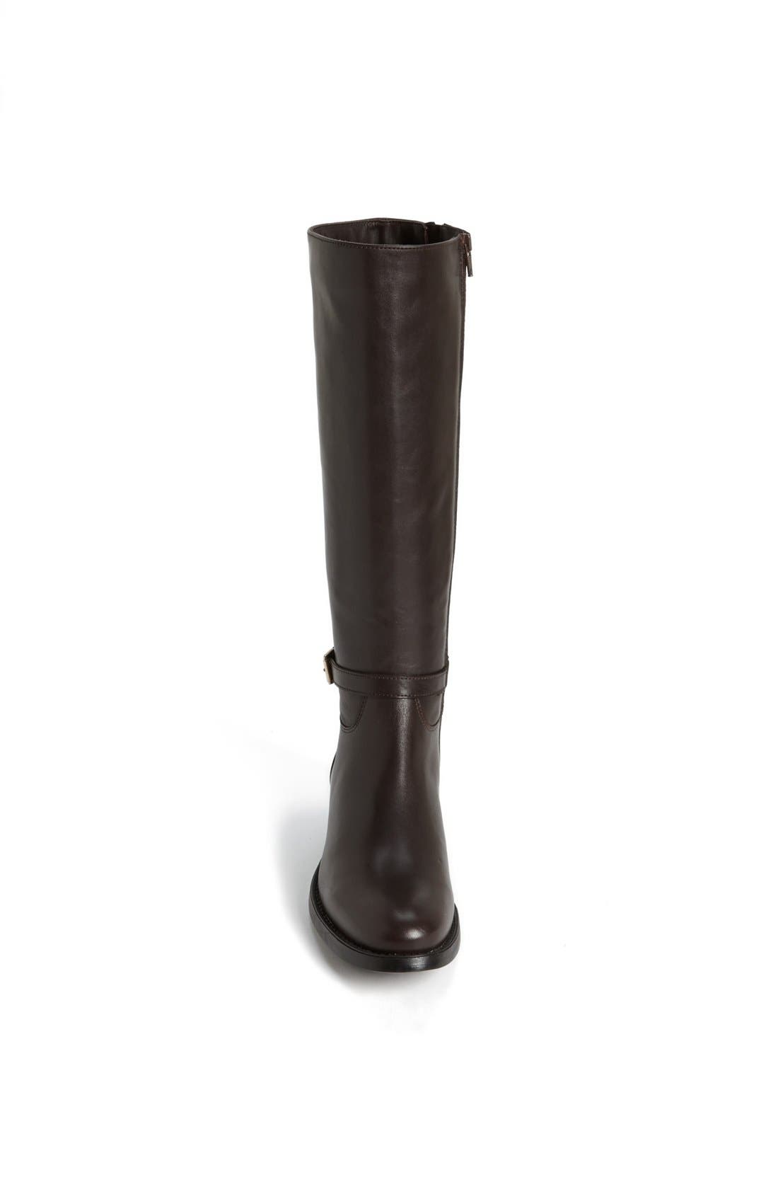 'Sandra' Waterproof Boot, Alternate, color, BROWN