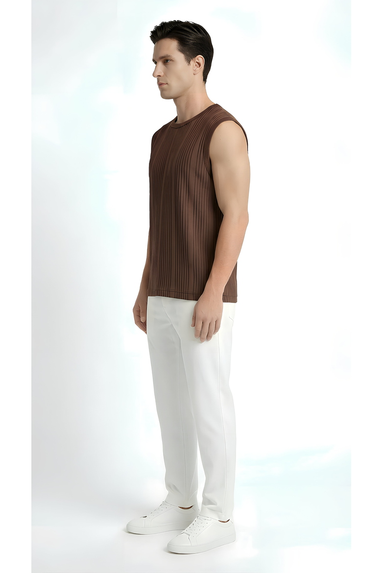 Gabbie Pants, Alternate, color, Brown