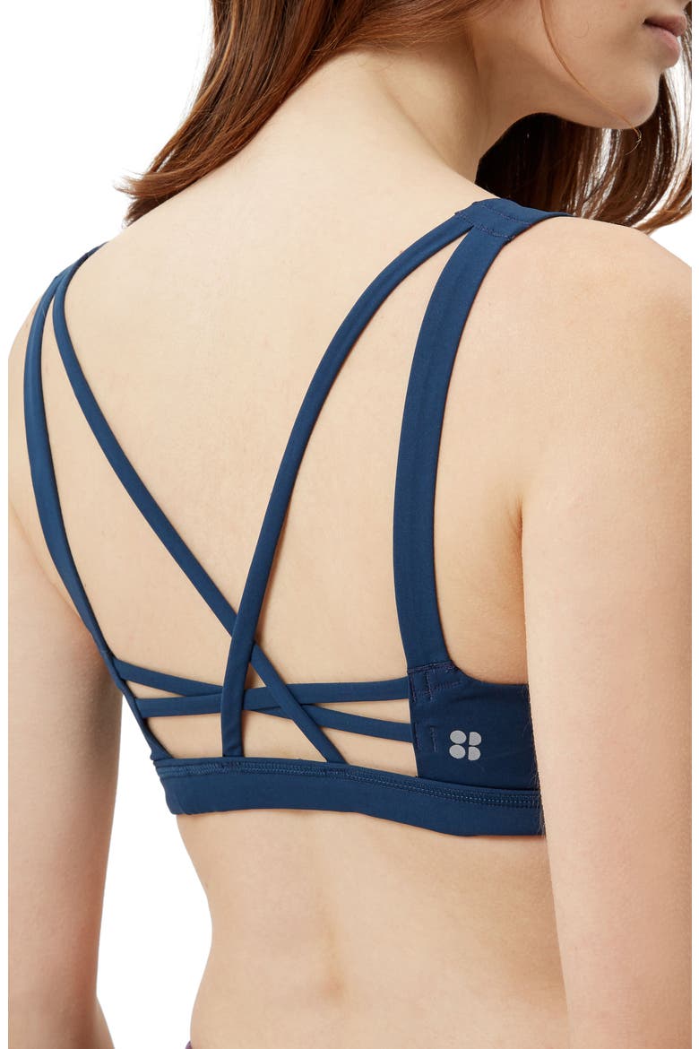 Infinity Sports Bra, Alternate, color, BEETLE BLUE