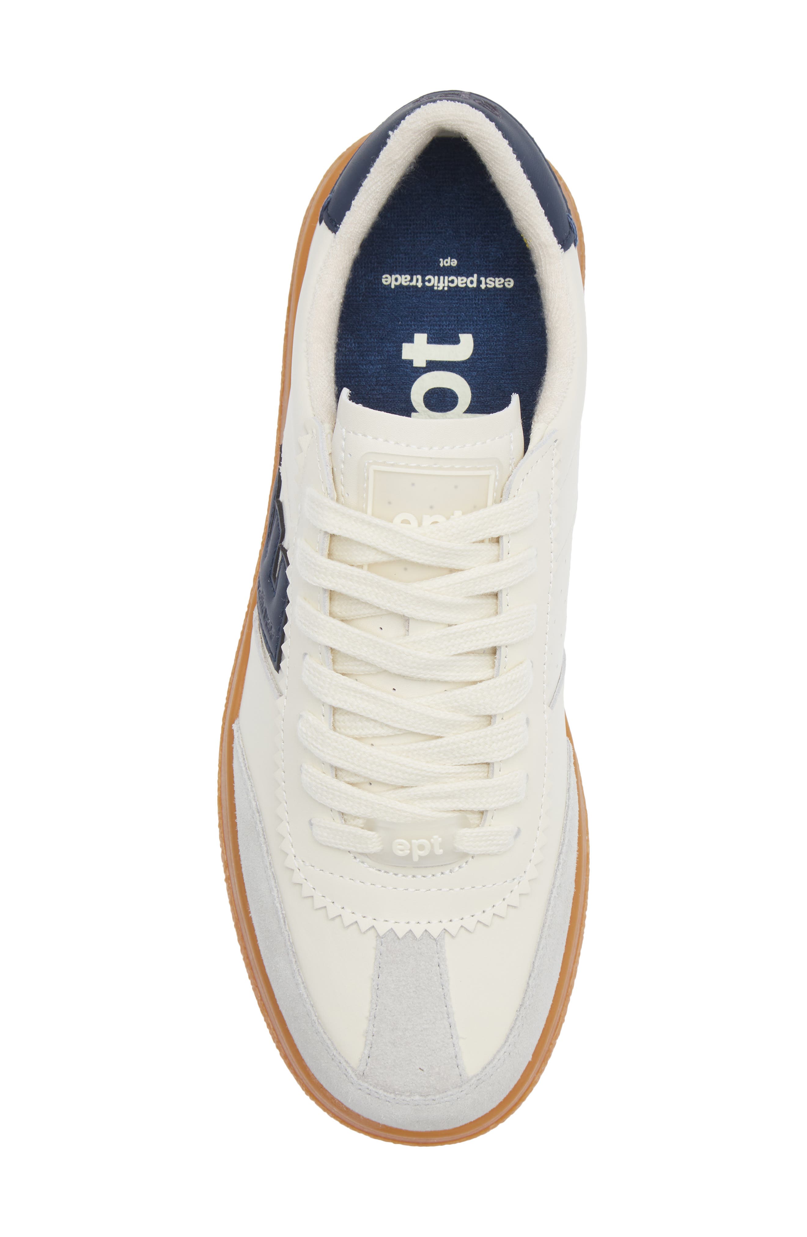 Santos Sneaker, Alternate, color, TOFU NAVY