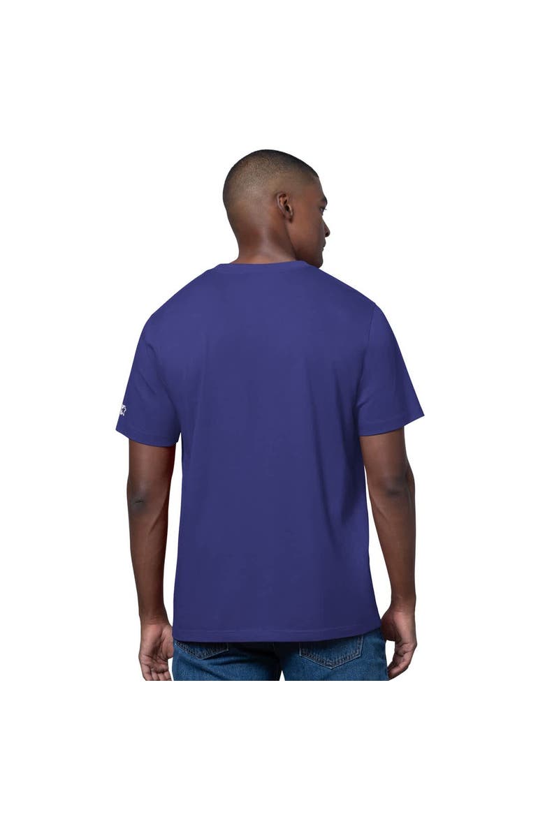 Men's Starter  Purple Baltimore Ravens Thursday Night Gridiron T-Shirt, Alternate, color, Purple