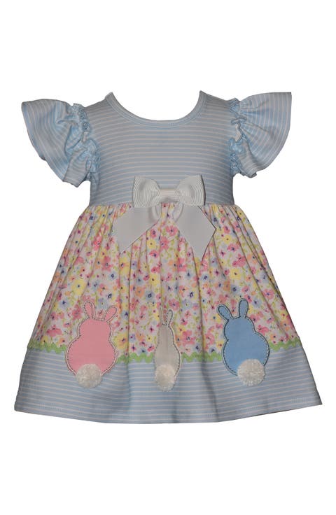 Bunny Appliqué Dress (Baby)