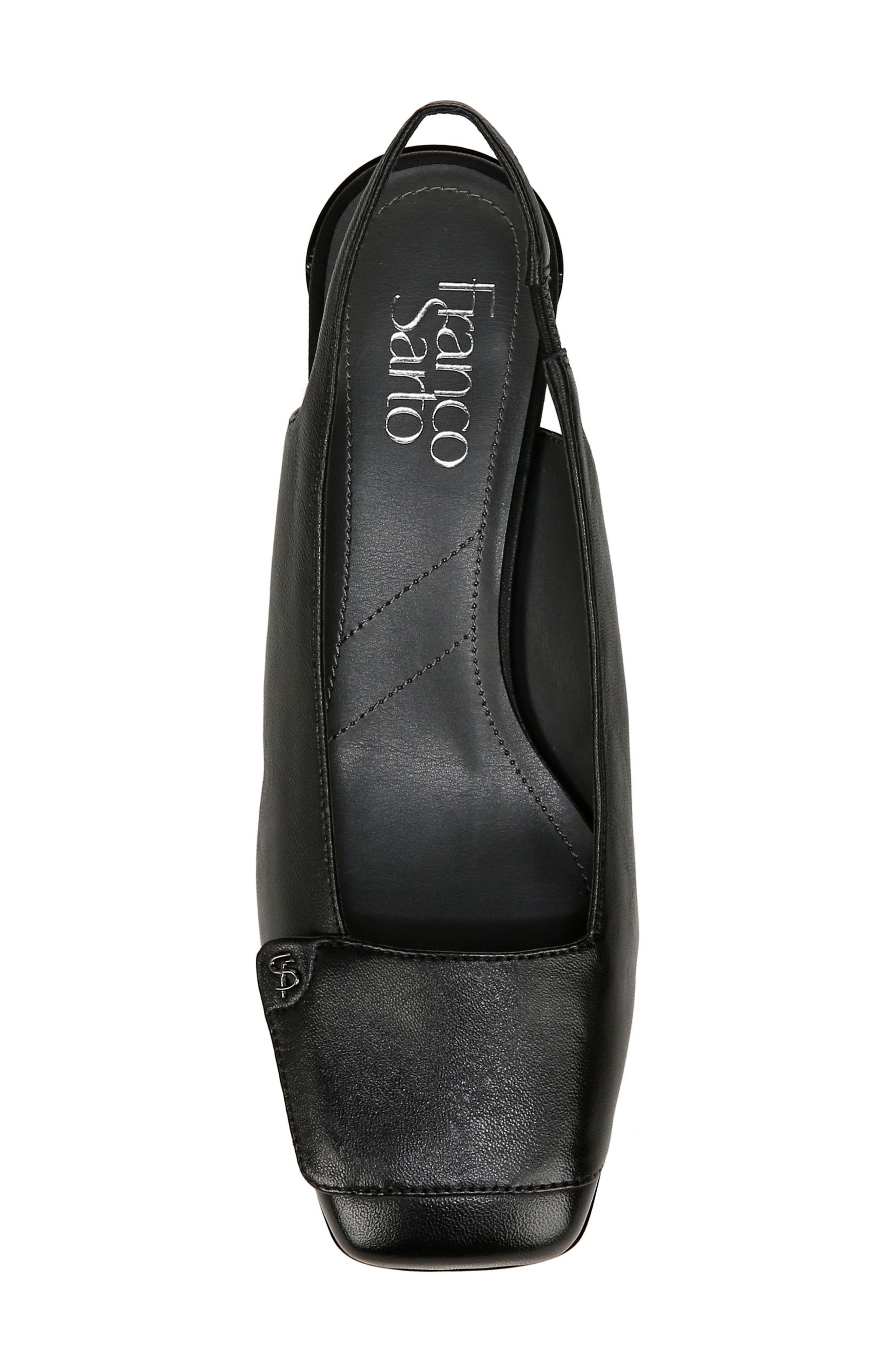 Franco Sarto Nola Slingback Pump, Alternate, color, Black