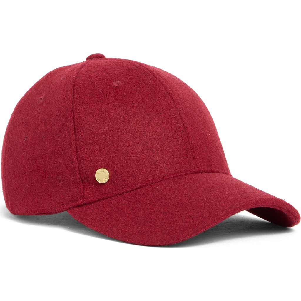 Bcbg Status Baseball Cap In Red