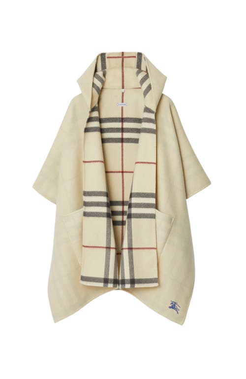 Burberry Ekd Cashmere Hooded Cape