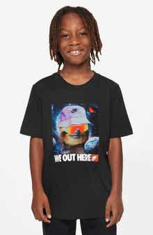 Nike Kids' Sportswear Cotton Graphic T-Shirt