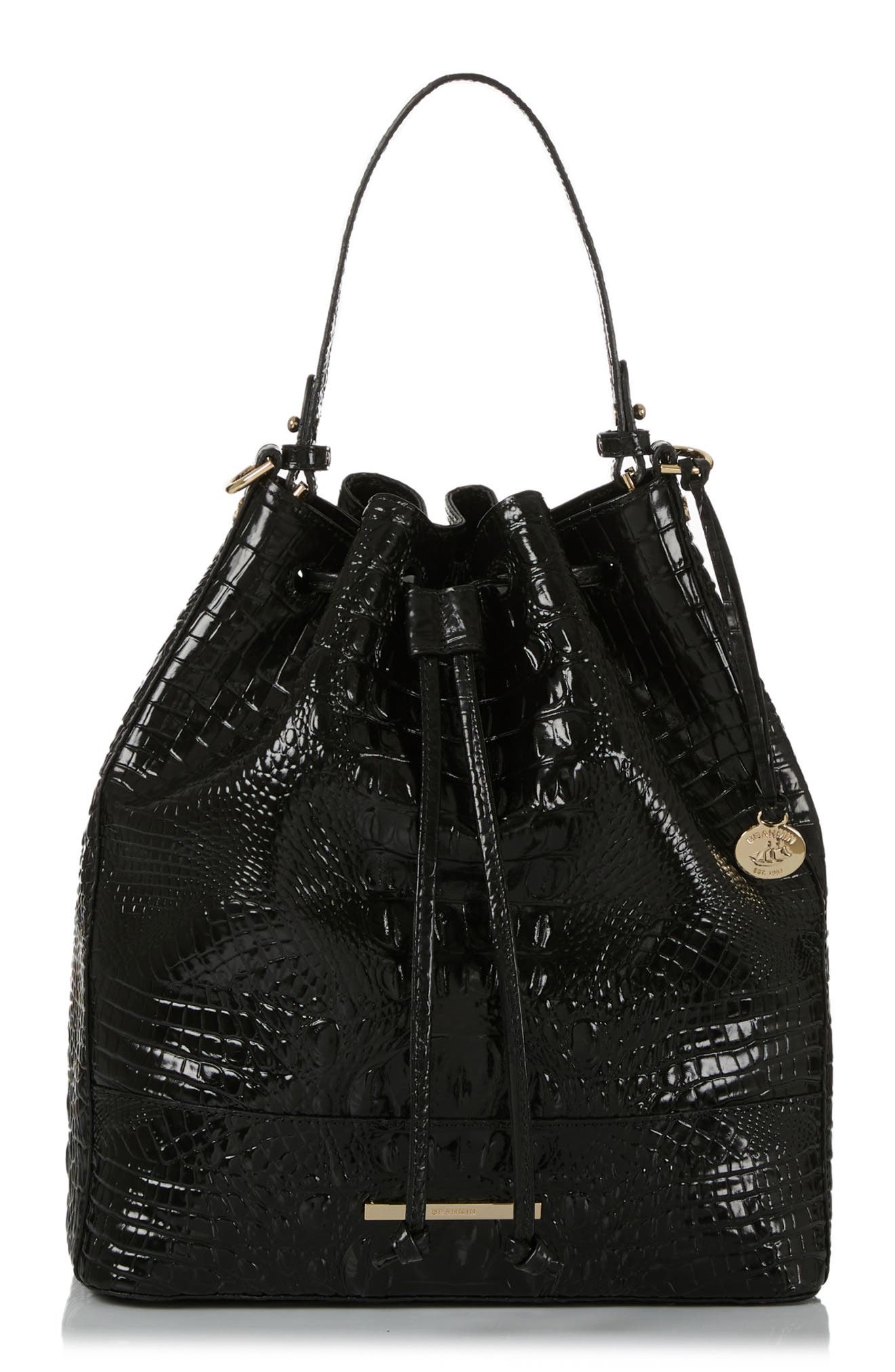Brahmin | Bags | Brahmin Marlowe Chili Melbourne Bucket Bag  Brahmin Marlowe Chili Melbourne bucket bag purse drawstring leather shoulder main image 2