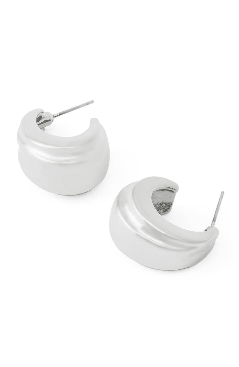 Robert Lee Morris Chubby Huggie Earrings, Alternate, color, 