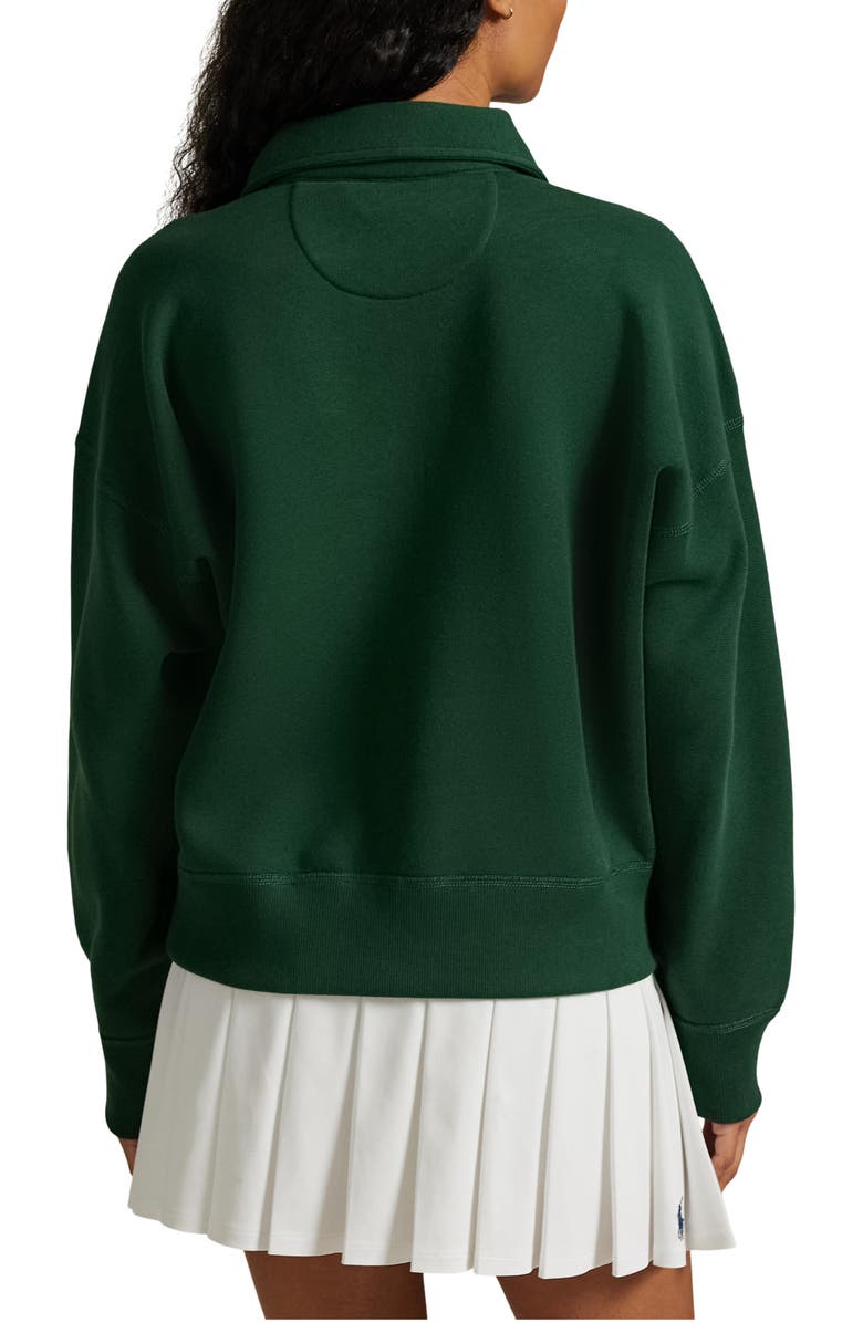 Polo Ralph Lauren Logo Fleece Quarter Zip, Alternate, color,