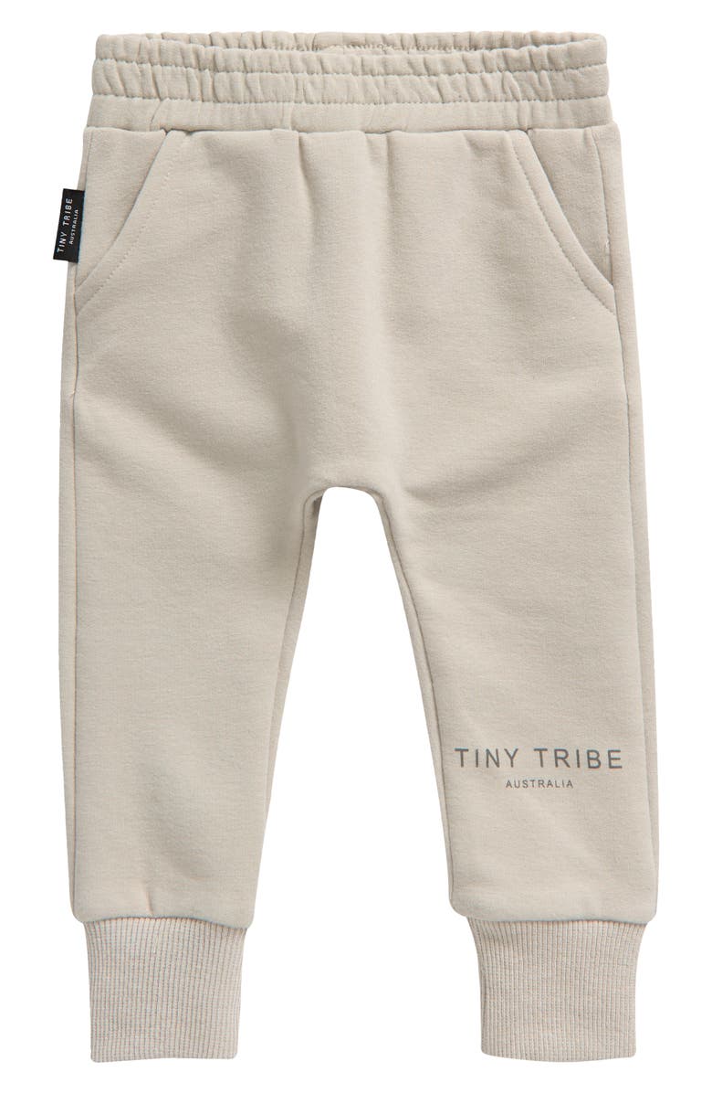 TINY TRIBE Core Signature Sweatpants, Main, color, Grey