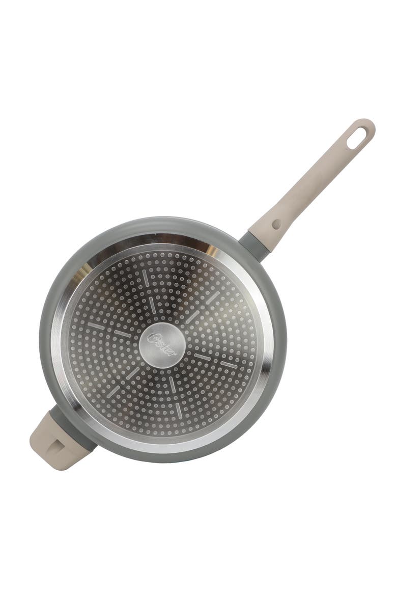Ambrose 4.5 Quart Nonstick Aluminum Saute Pan with Lid, Alternate, color, Grey