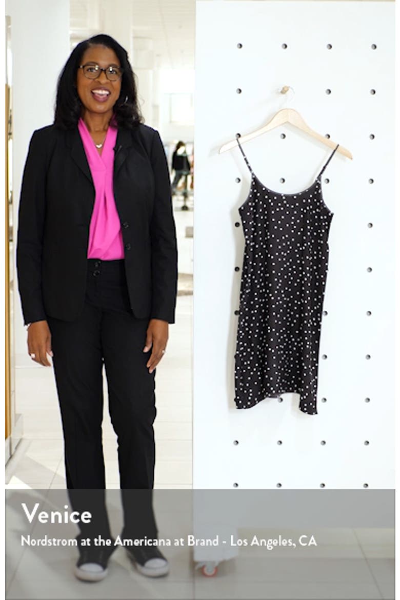 Polka Dot Silk Slipdress video