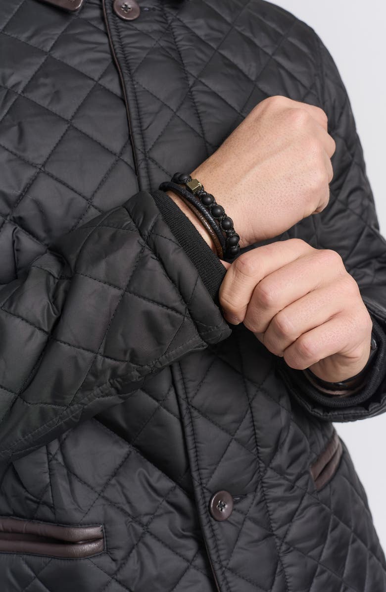 FLYNT Diamond Quilted Jacket, Alternate, color, Black