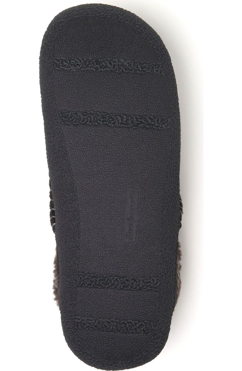 DEARFOAMS Matthew Faux Shearling Scuff Slipper, Alternate, color,