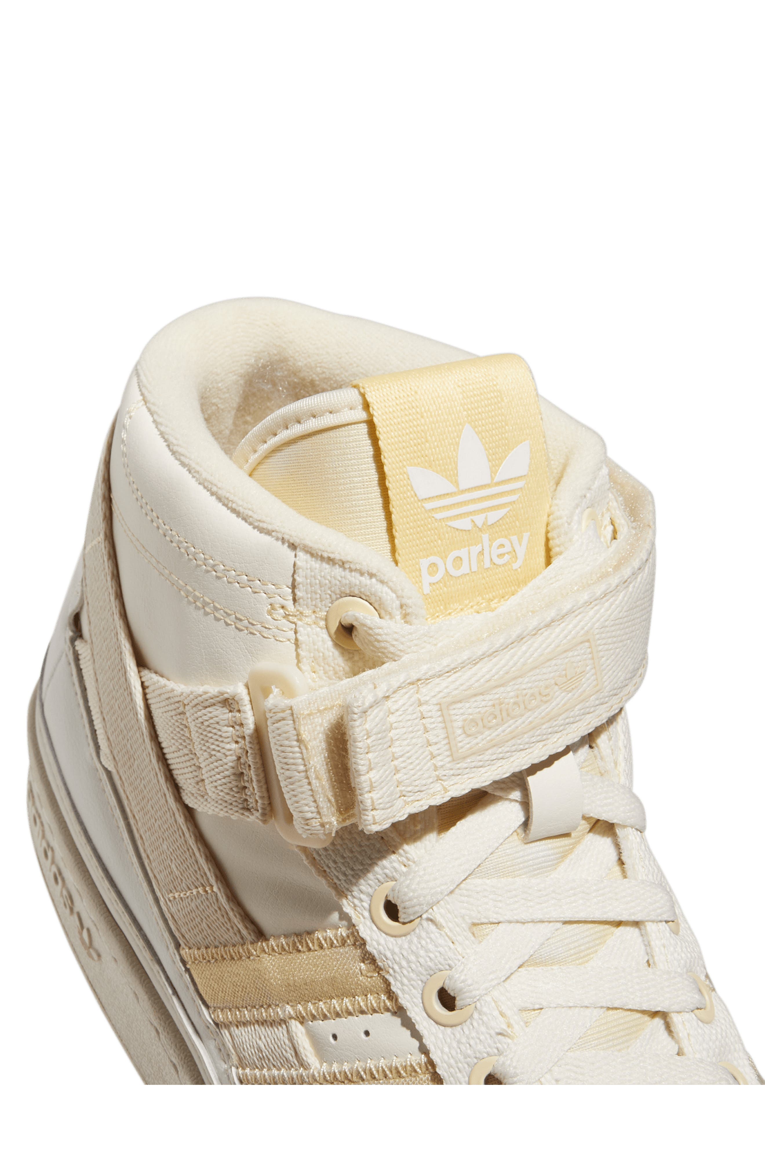 adidas Parley Forum Mid Basketball Shoe, Alternate, color, 