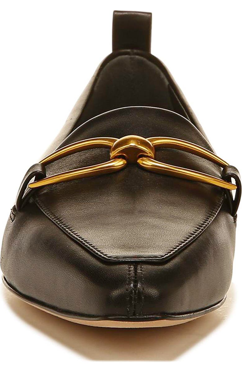 Veronica Beard Champlain Chain Pointed Toe Flat, Alternate, color,