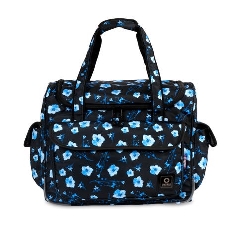 Donna Rolling Carry-on Tote with Laptop Sleeve for Travel and Work